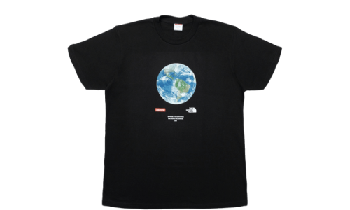 Supreme The North Face One World Tee Black
