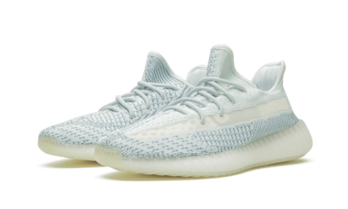 Alternative view of Adidas Yeezy Boost 350 V2 Cloud White (Non-Reflective)