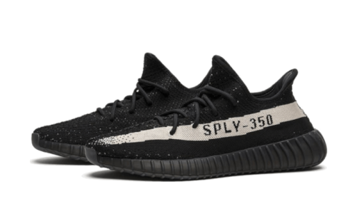 Alternative view of Adidas Yeezy Boost 350 V2 Core Black White (Oreo)