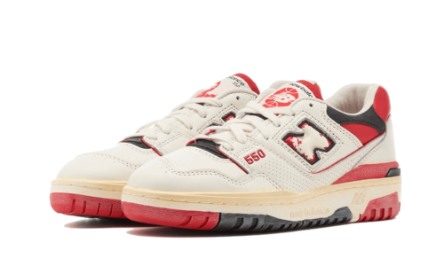 Alternative view of New Balance 550 Vintage Red