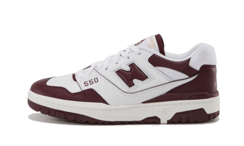 New Balance 550 White Burgundy