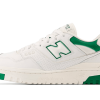 New Balance 550 White Classic Green