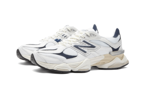 Alternative view of New Balance 9060 White Navy