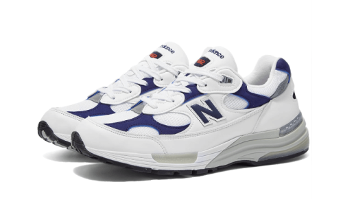 Alternative view of New Balance 992 White Navy