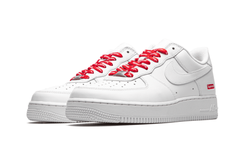 Alternative view of Nike Air Force 1 Low White Supreme