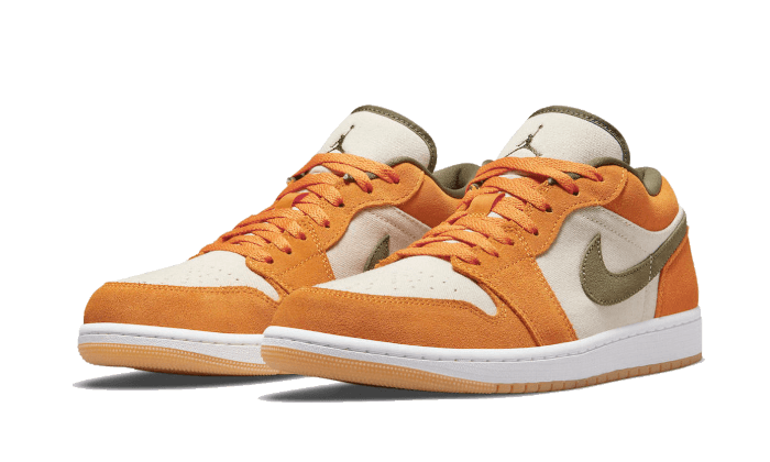 Air Jordan 1 Low Orange Olive - Image 2