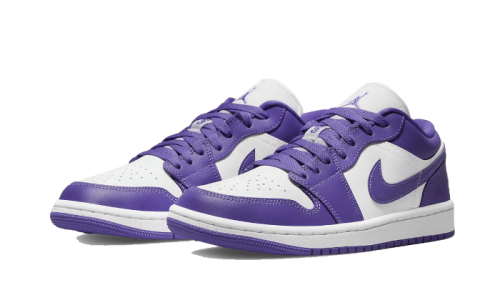 Alternative view of Air Jordan 1 Low Psychic Purple