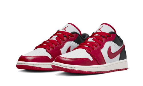 Alternative view of Air Jordan 1 Low Reverse Black Toe