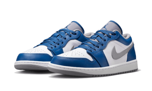 Alternative view of Air Jordan 1 Low True Blue