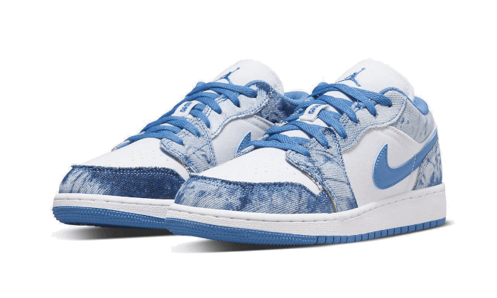 Air Jordan 1 Low Washed Denim - Image 2
