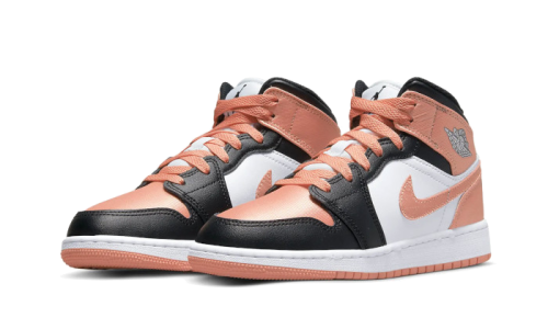 Alternative view of Air Jordan 1 Mid Light Madder Root
