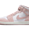 Air Jordan 1 Mid Pink Suede