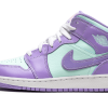 Air Jordan 1 Mid Purple Aqua
