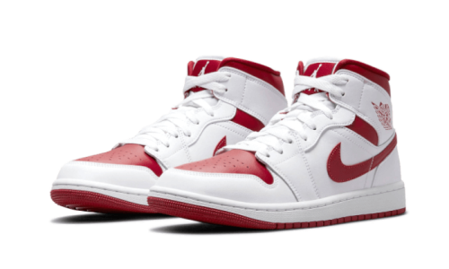 Alternative view of Air Jordan 1 Mid Reverse Chicago