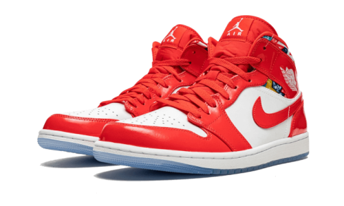 Alternative view of Air Jordan 1 Mid SE Barcelona Sweater