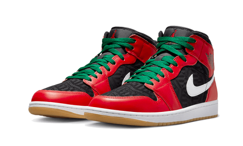 Alternative view of Air Jordan 1 Mid SE Christmas