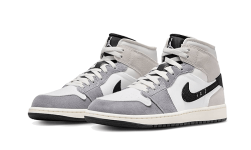 Alternative view of Air Jordan 1 Mid SE Craft Cement Grey