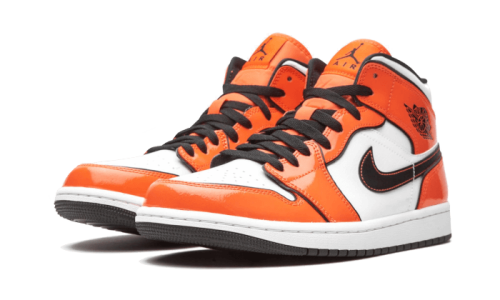 Alternative view of Air Jordan 1 Mid Turf Orange