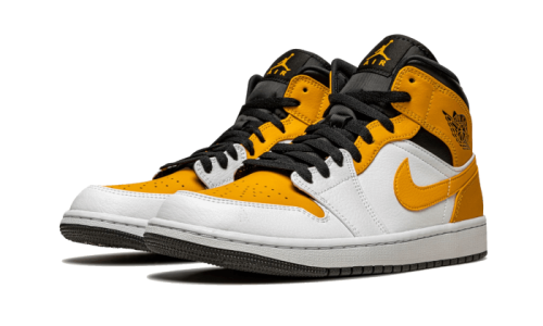 Alternative view of Air Jordan 1 Mid University Gold
