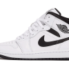 Air Jordan 1 Mid White Black