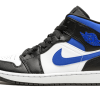 Air Jordan 1 Mid White Black Royal