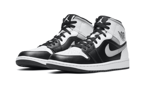 Alternative view of Air Jordan 1 Mid White Shadow