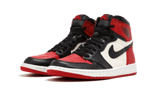 Alternative view of Air Jordan 1 Retro High Bred Toe
