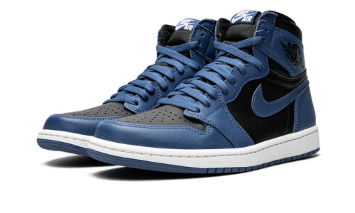 Alternative view of Air Jordan 1 Retro High OG Dark Marina Blue