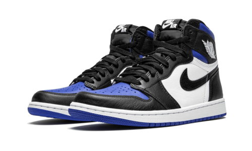 Alternative view of Air Jordan 1 Retro High Royal Toe