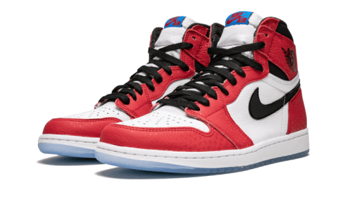 Alternative view of Air Jordan 1 Retro High Spider-Man "Origin Story"