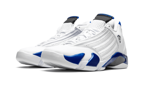Alternative view of Air Jordan 14 Hyper Royal