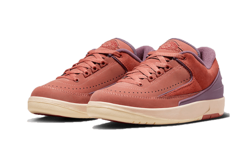 Alternative view of Air Jordan 2 Low Sky J Orange