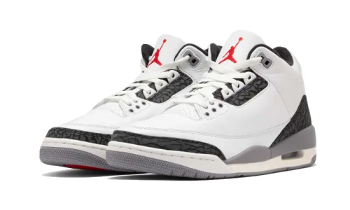 Alternative view of Air Jordan 3 Cement Grey
