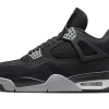 Air Jordan 4 Black Canvas