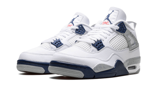 Alternative view of Air Jordan 4 Midnight Navy