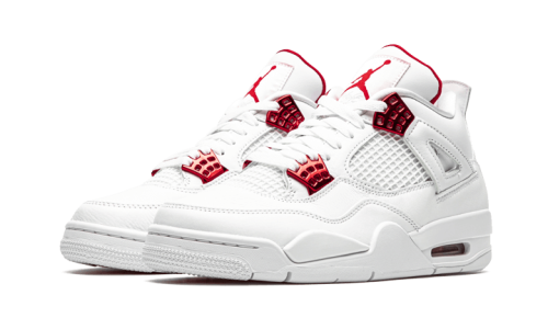 Alternative view of Air Jordan 4 Retro Metallic Red