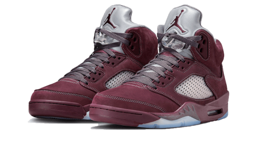 Alternative view of Air Jordan 5 Burgundy