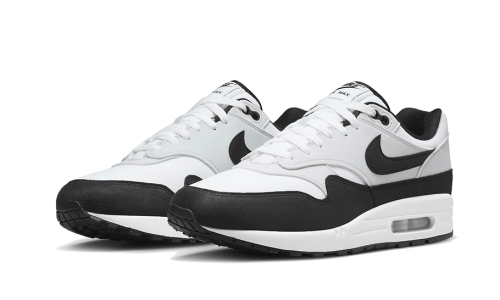 Alternative view of Nike Air Max 1 White Black