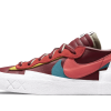 Nike Blazer Low Sacai Kaws Team Red