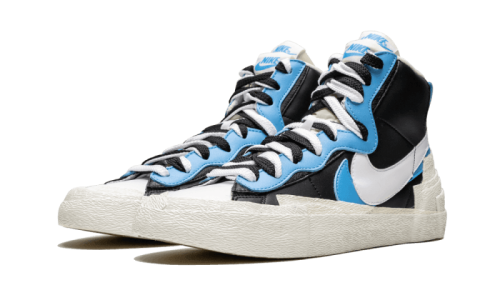 Alternative view of Nike Blazer Mid Sacai White Black Legend Blue