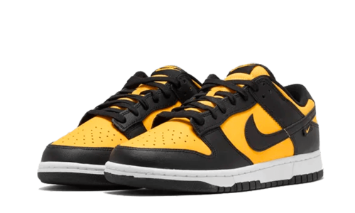 Alternative view of Nike Dunk Low Black University Gold