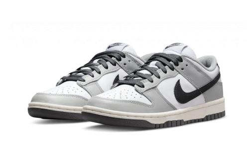 Alternative view of Nike Dunk Low Light Smoke Grey