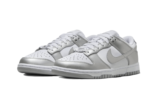 Alternative view of Nike Dunk Low Metallic Silver