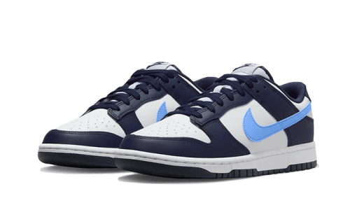 Alternative view of Nike Dunk Low Midnight Navy University Blue
