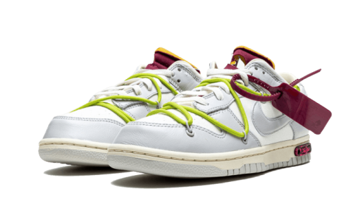 Alternative view of Nike Dunk Low Off-White Lot 8