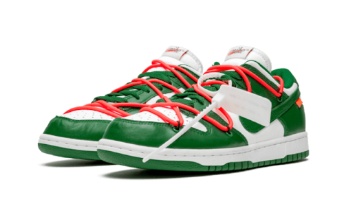 Alternative view of Nike Dunk Low Off-White Pine Green