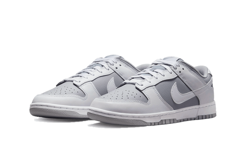 Alternative view of Nike Dunk Low Retro White Grey