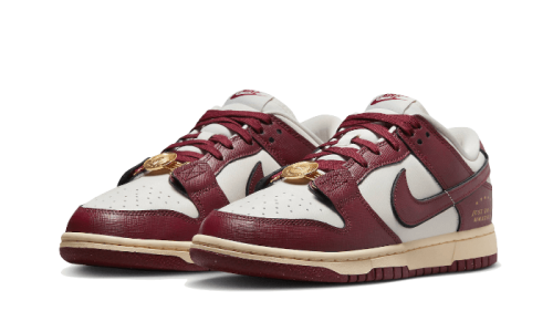 Alternative view of Nike Dunk Low SE Sail Team Red
