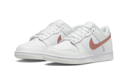 Alternative view of Nike Dunk Low White Pink