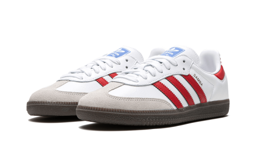 Alternative view of Adidas Samba OG White Red